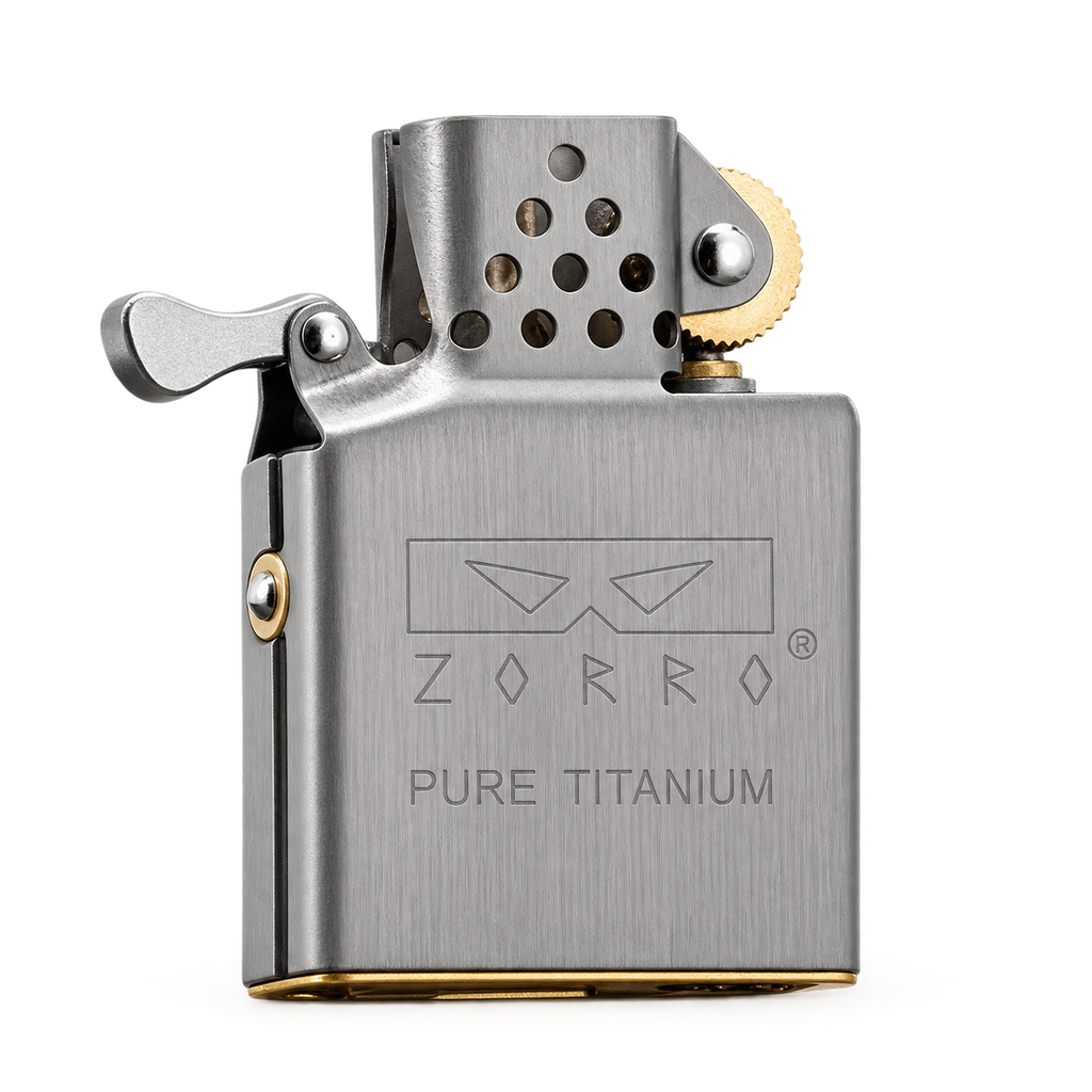 Zorro PURE TITANIUM Einsatz – Vorderansicht