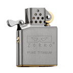 Zorro PURE TITANIUM Einsatz – Vorderansicht